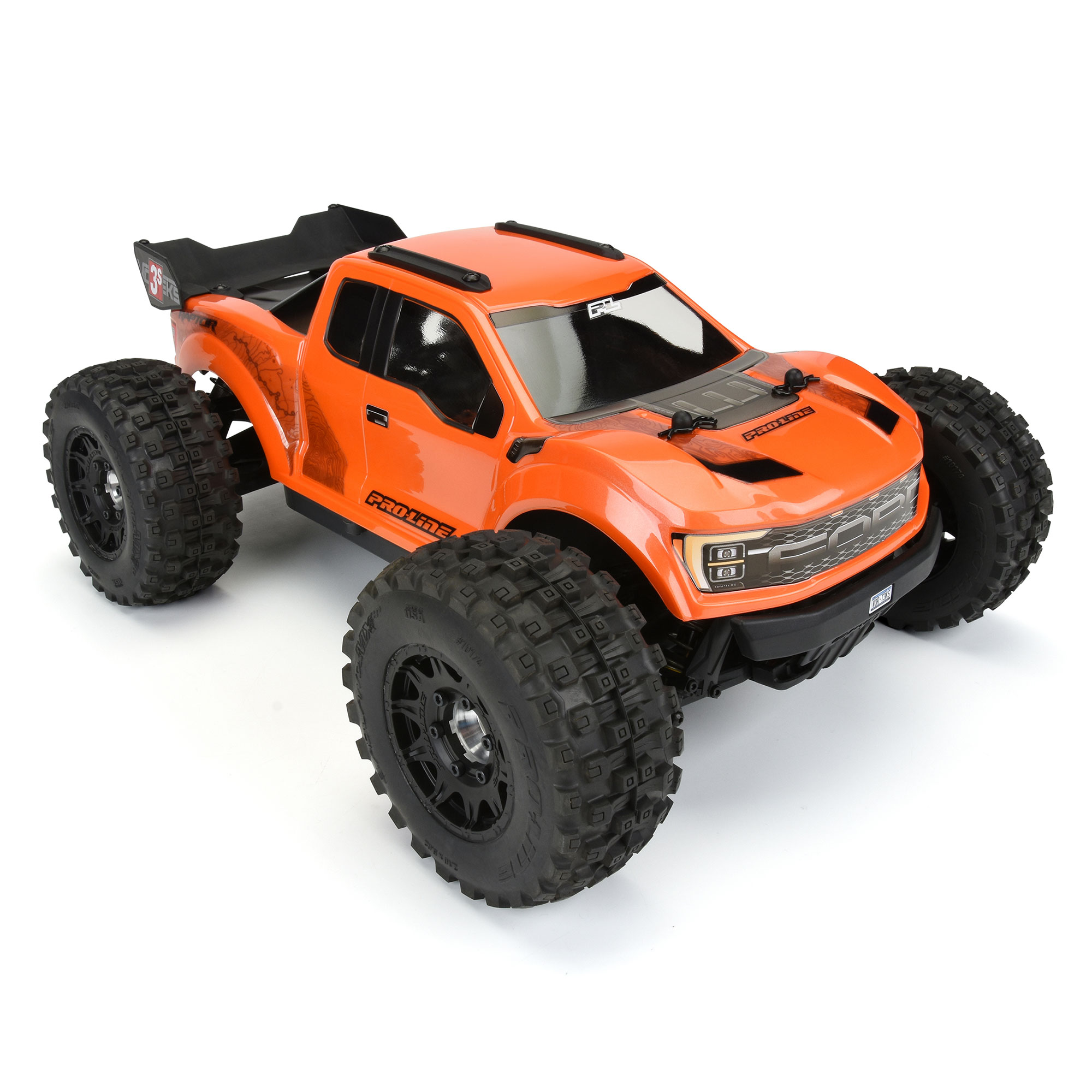 1/10 2022 Ford F-150 Raptor Clear Body: Vorteks