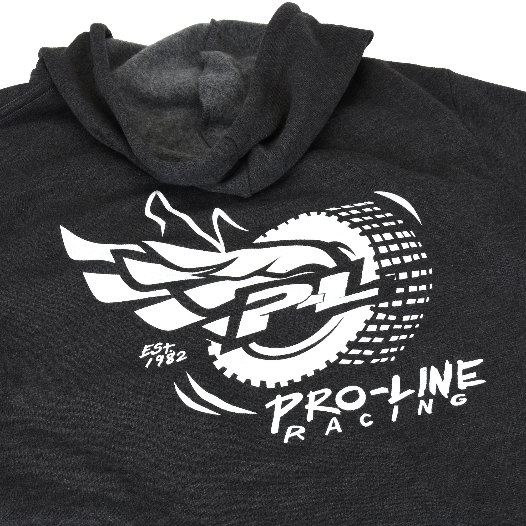 Pro-Line Wings Gray Zip-Up Hoodie, Small